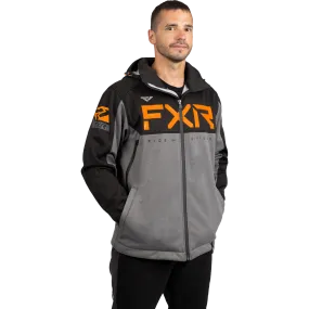 FXR Men's Helium Ride Softshell Grey Heather/Orange