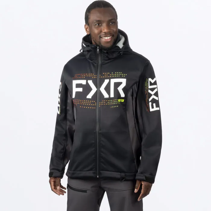 FXR Men's Helium Softshell Black/Inferno