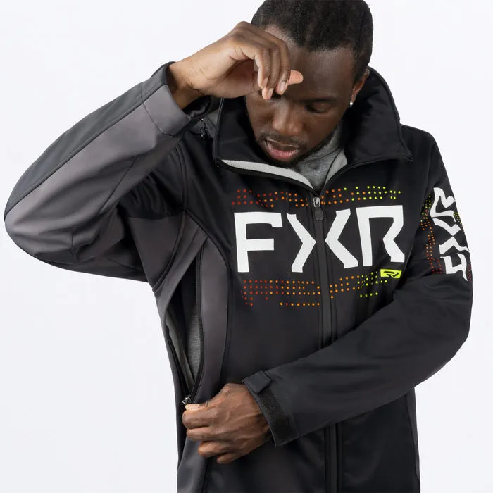 FXR Men's Helium Softshell Black/Inferno