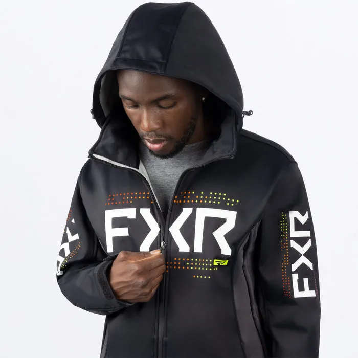 FXR Men's Helium Softshell Black/Inferno