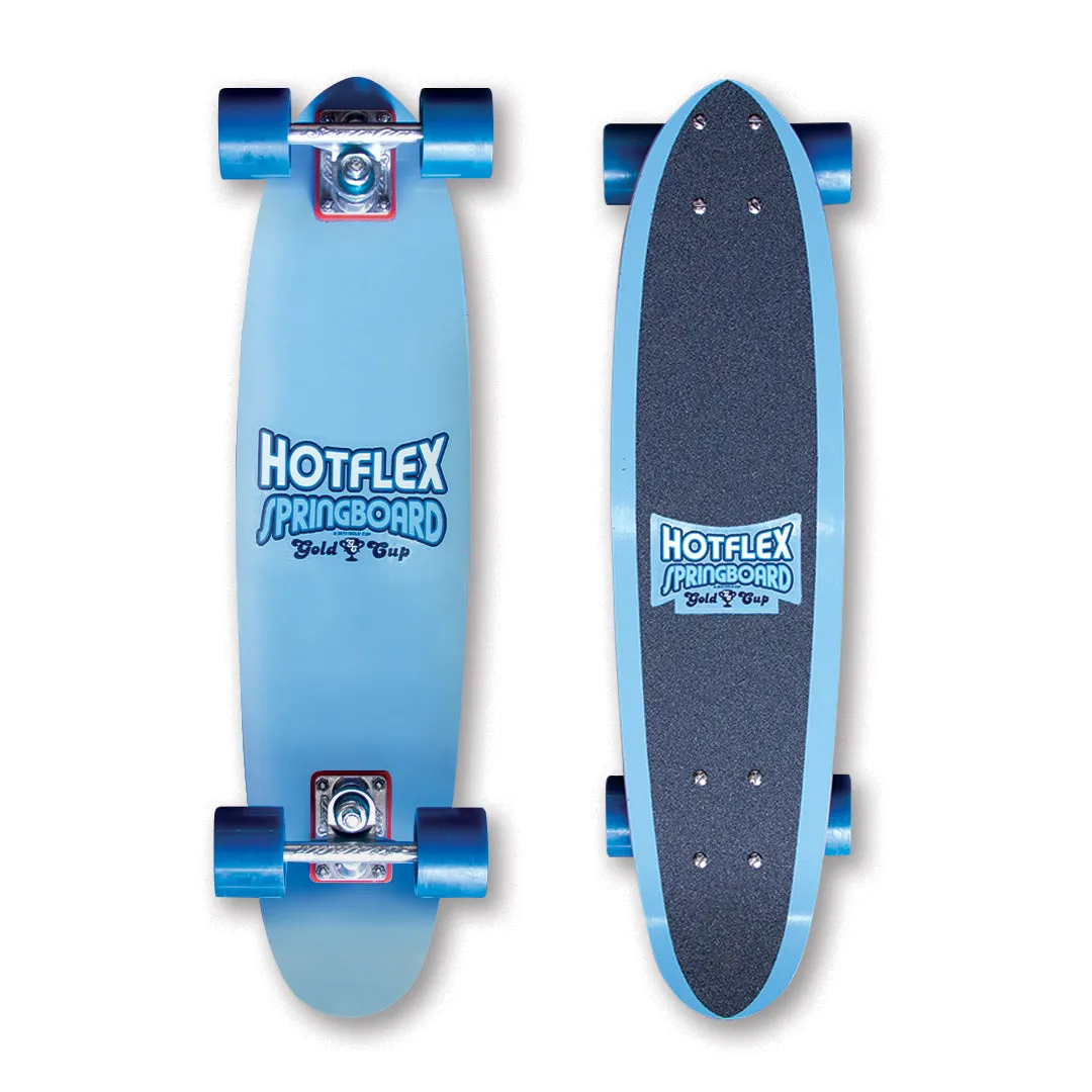 Gold Cup "Hotflex" Blue - Skateboard Complete