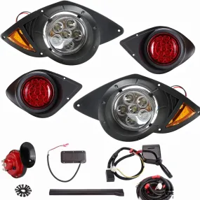 Golf Cart Headlight & Taillight Kit for Yamaha G29 Drive G&E 2007-Up - 10L0L