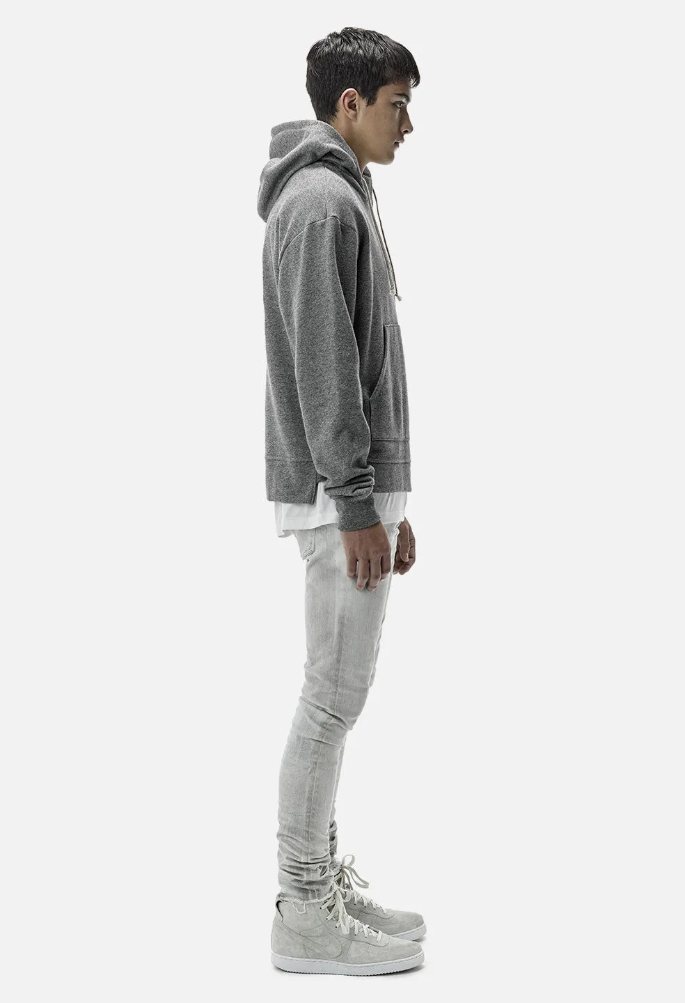 Kake Mock Pullover / Dark Grey