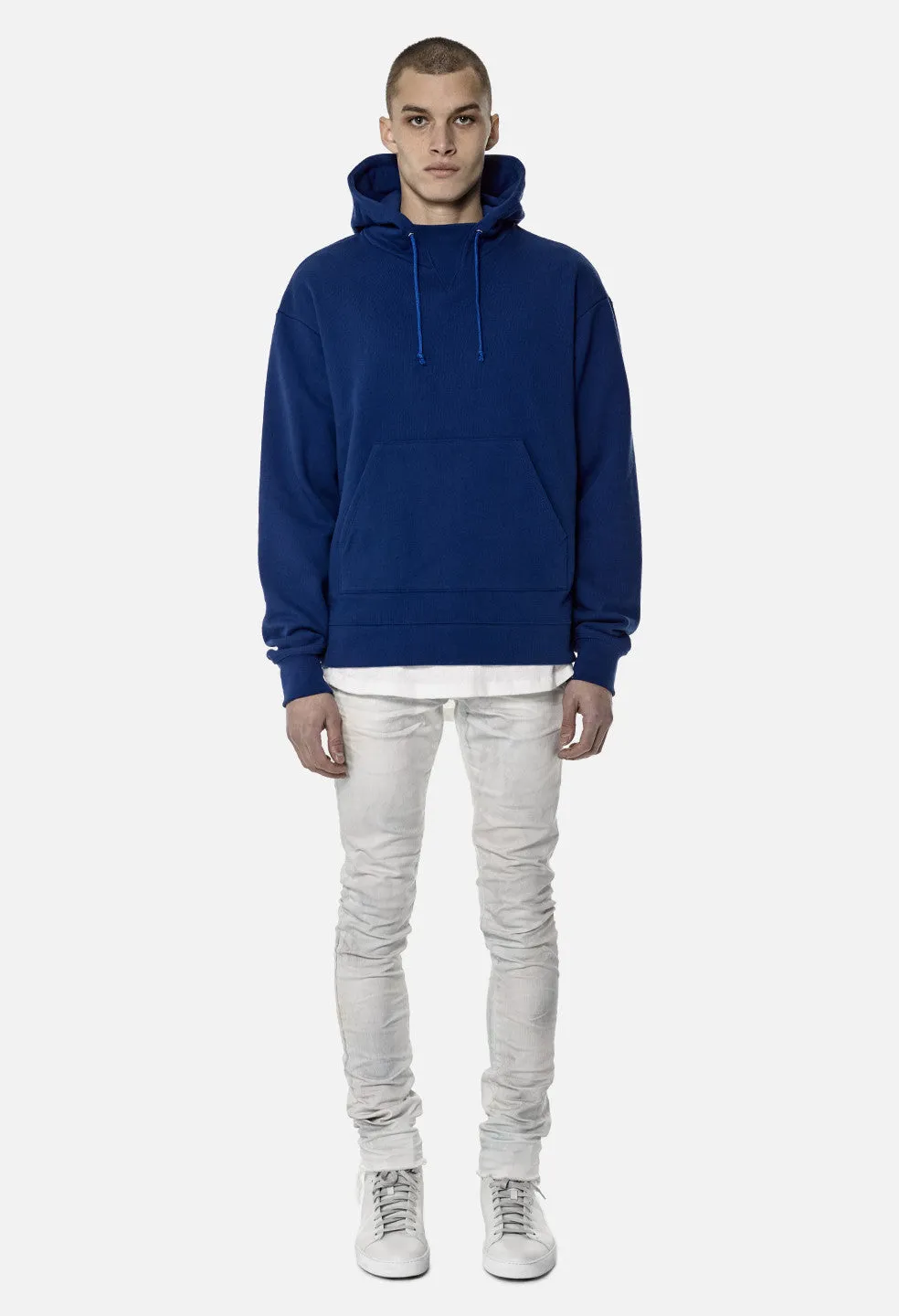 Kake Mock Pullover / Royal Blue