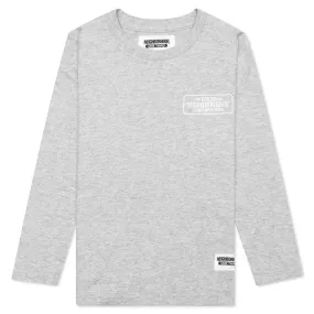 Kid's OT-1 / C-Tee L/S - Grey