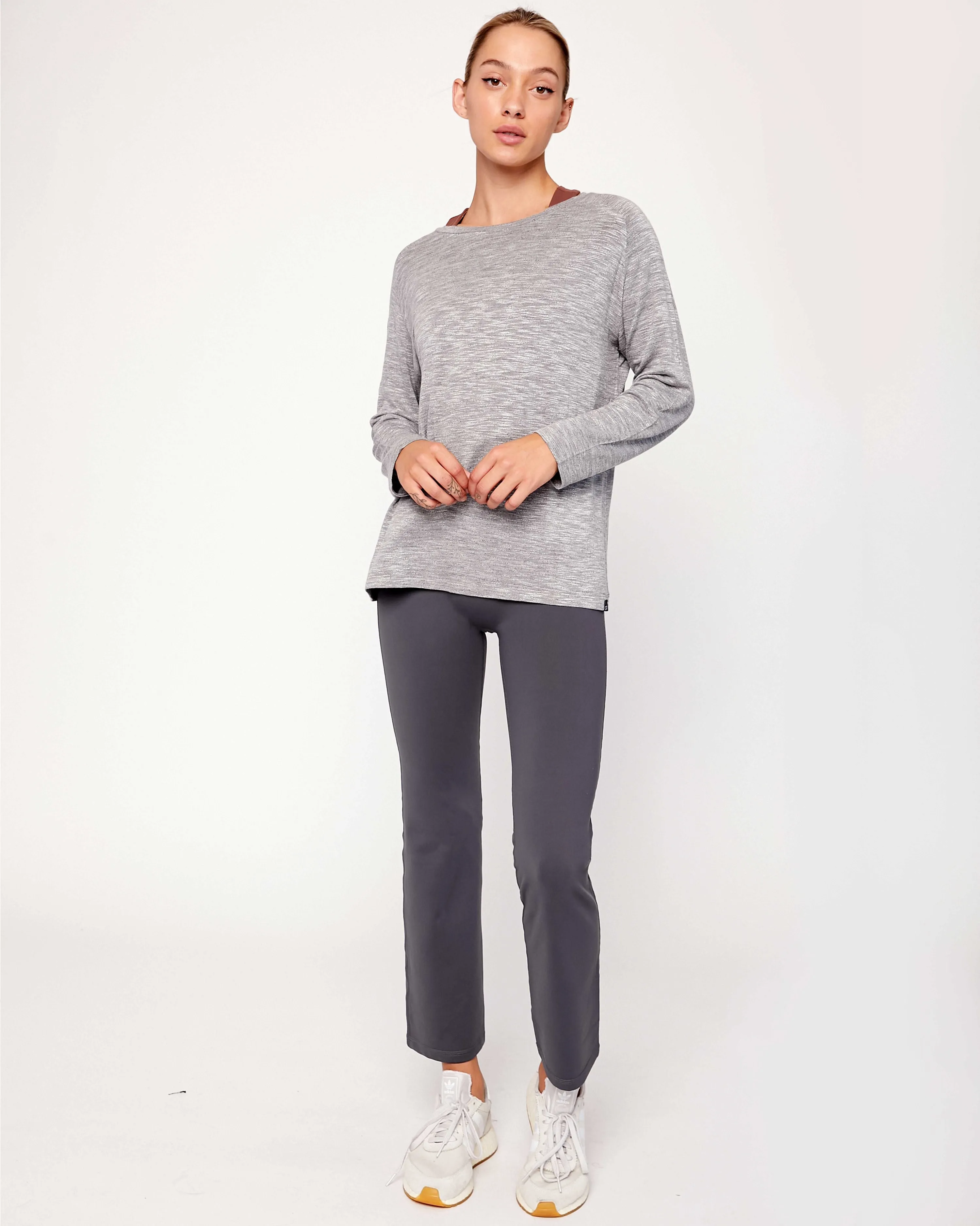 Kim Heathered Pullover