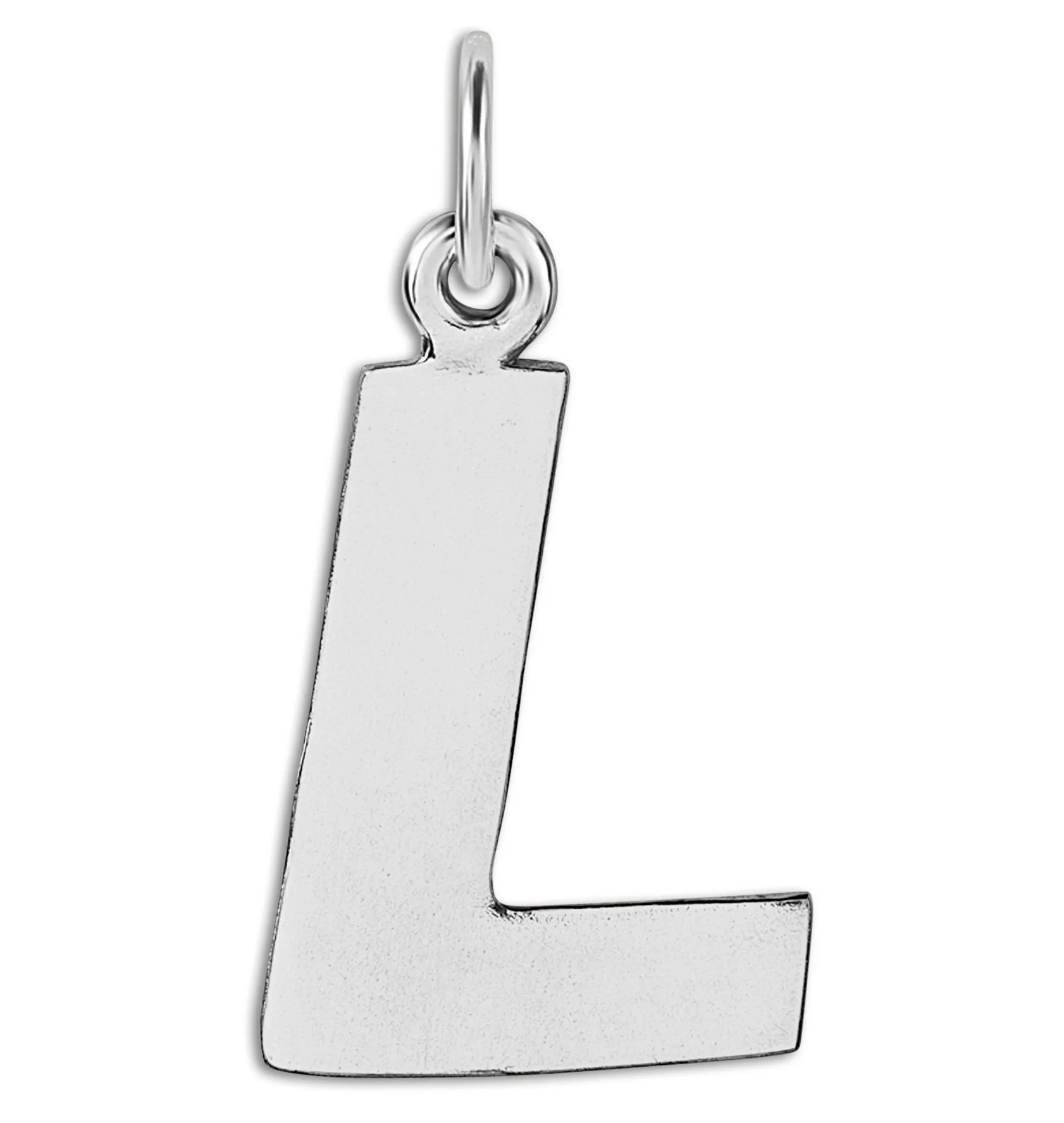 L Cutout Letter Charm