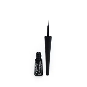 Liquid Eyeliner With Brush Tip Black