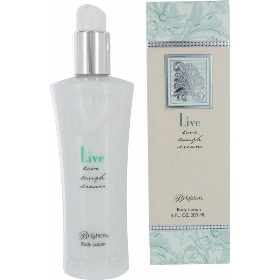 Live 6 Oz. Body Lotion