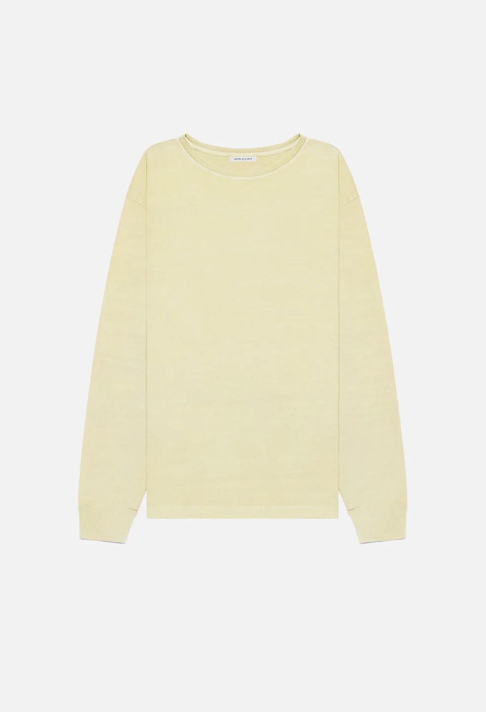 LS Classic Tee / Washed Yellow