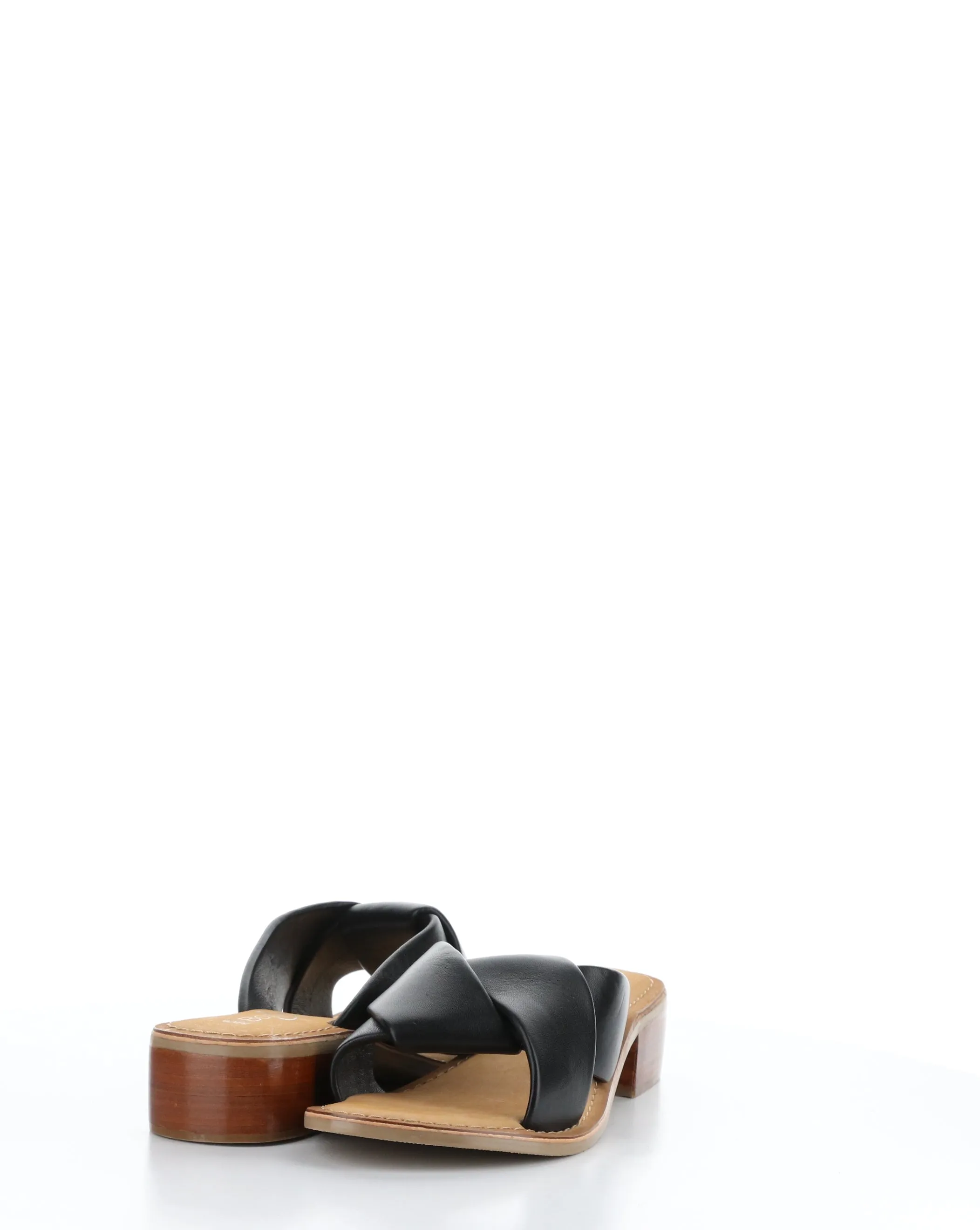 MALVY BLACK Slip-on Sandals