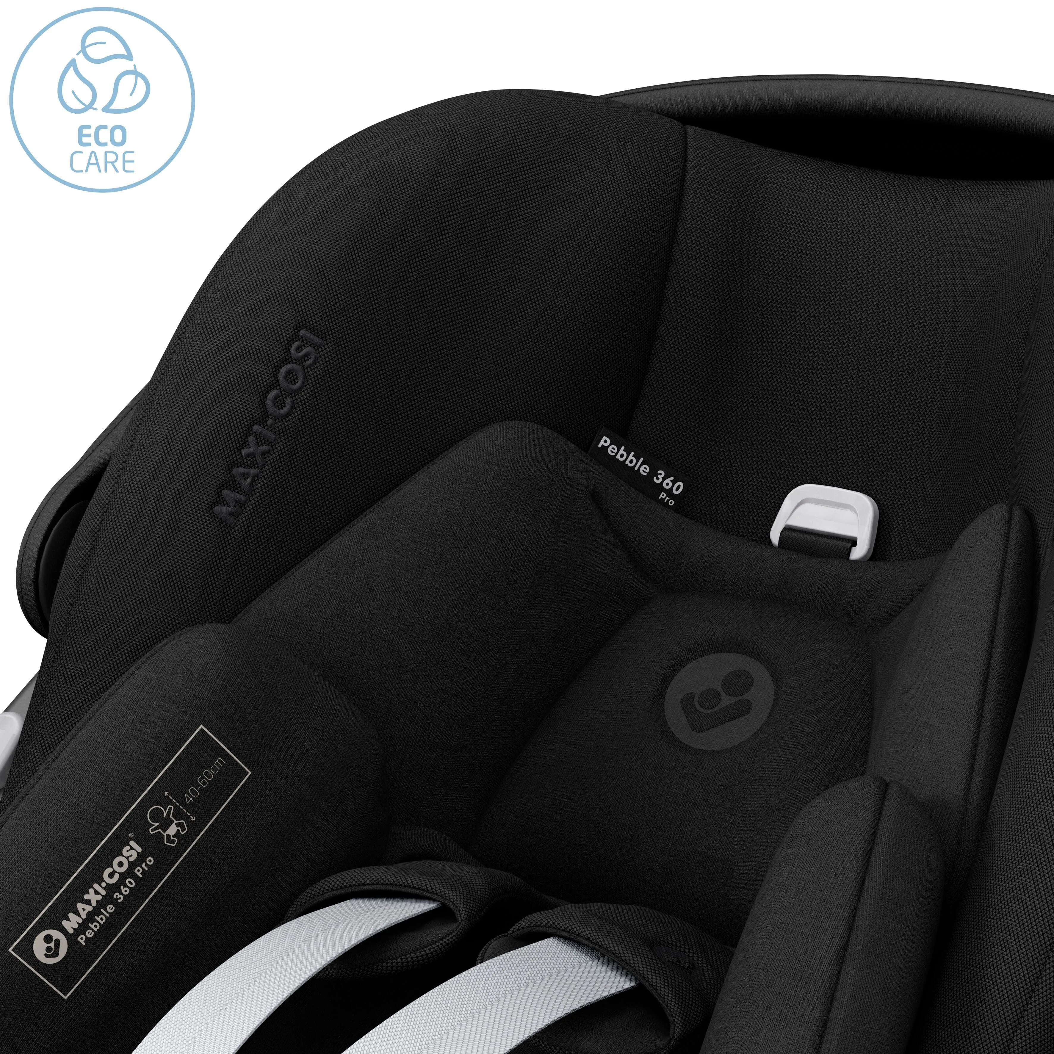 Maxi Cosi Pebble 360 PRO Car Seat - Essential Black