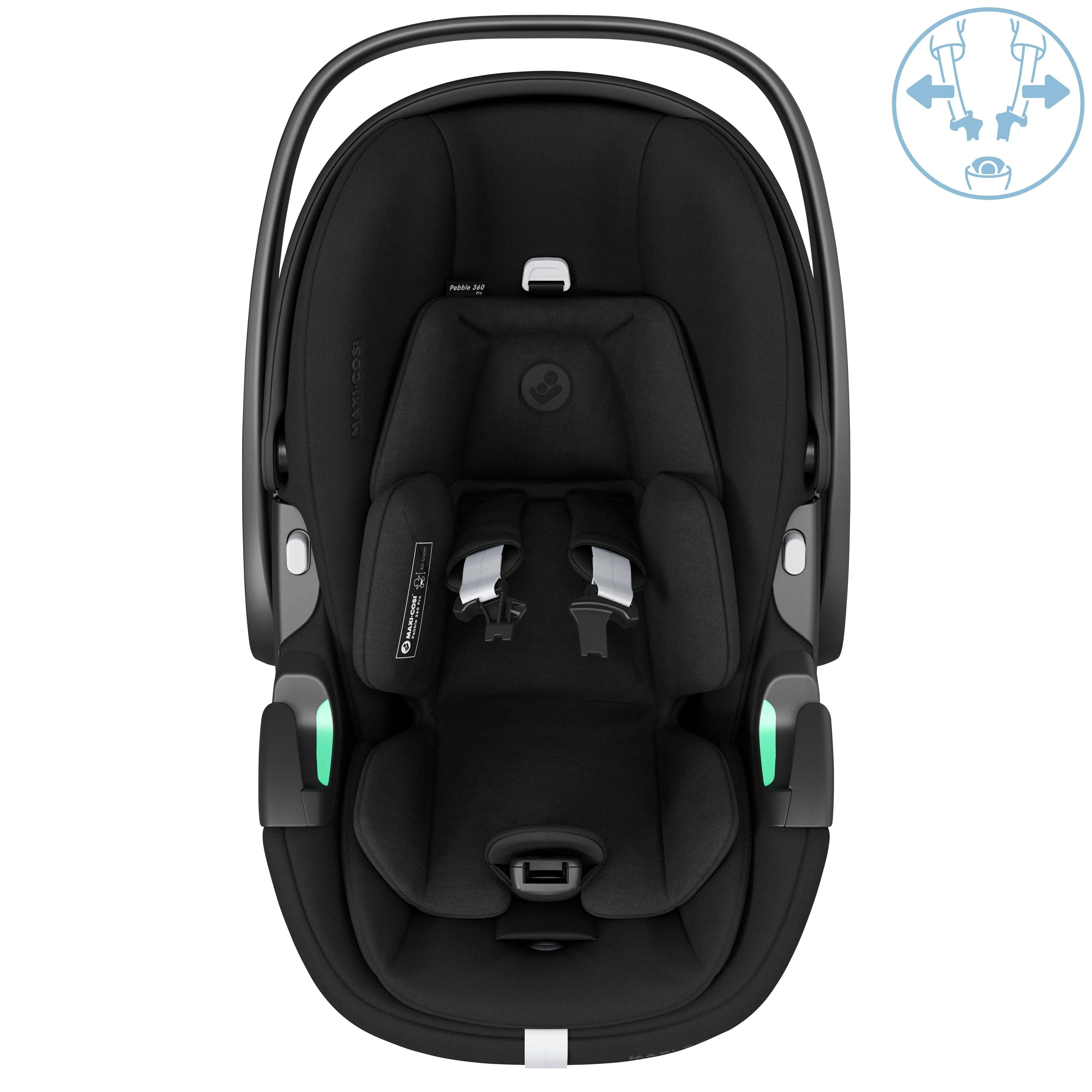 Maxi Cosi Pebble 360 PRO Car Seat - Essential Black