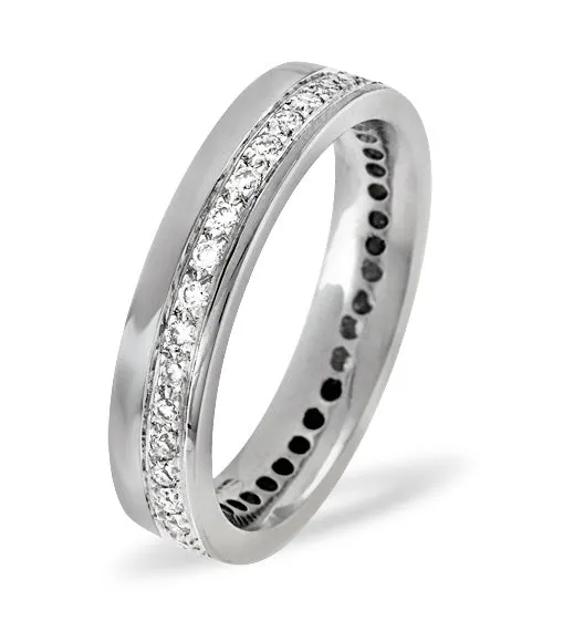 Mens 0.38CTW Diamond Eternity Dress Ring - SM001