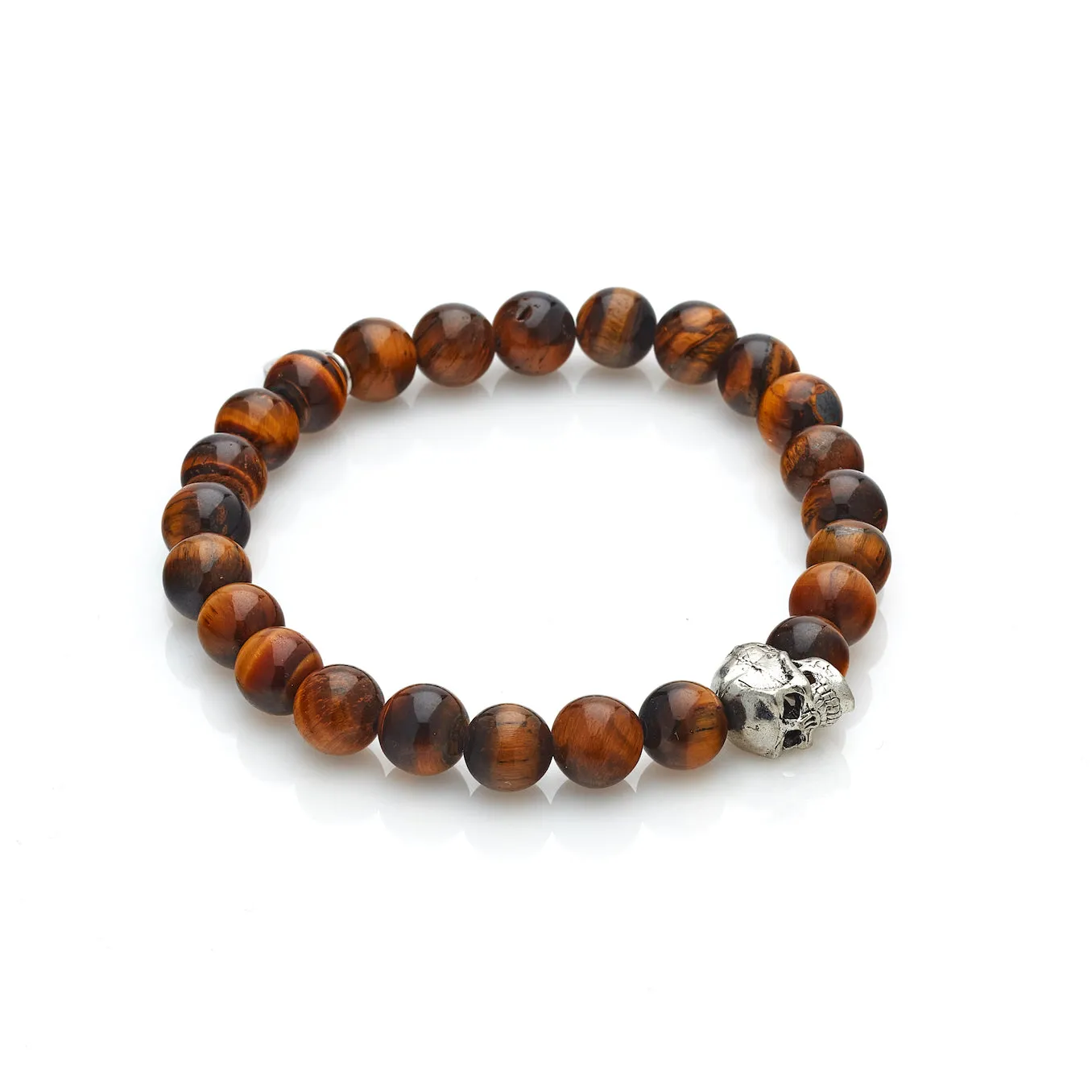 Men's Edit / Skulduggery / Bracelet / Tigers Eye   Silver