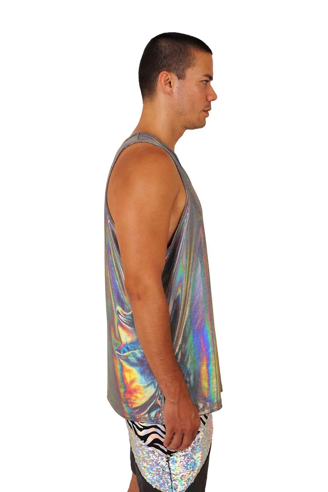 Mens Loose Tank Top - Chromatic