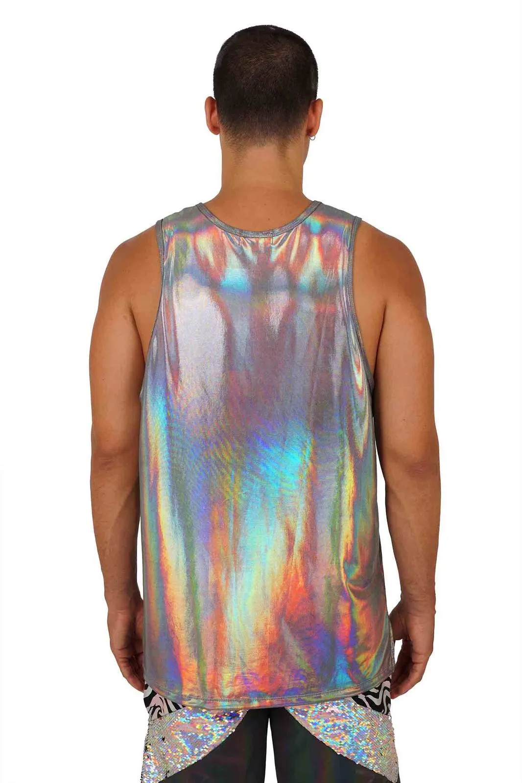 Mens Loose Tank Top - Chromatic