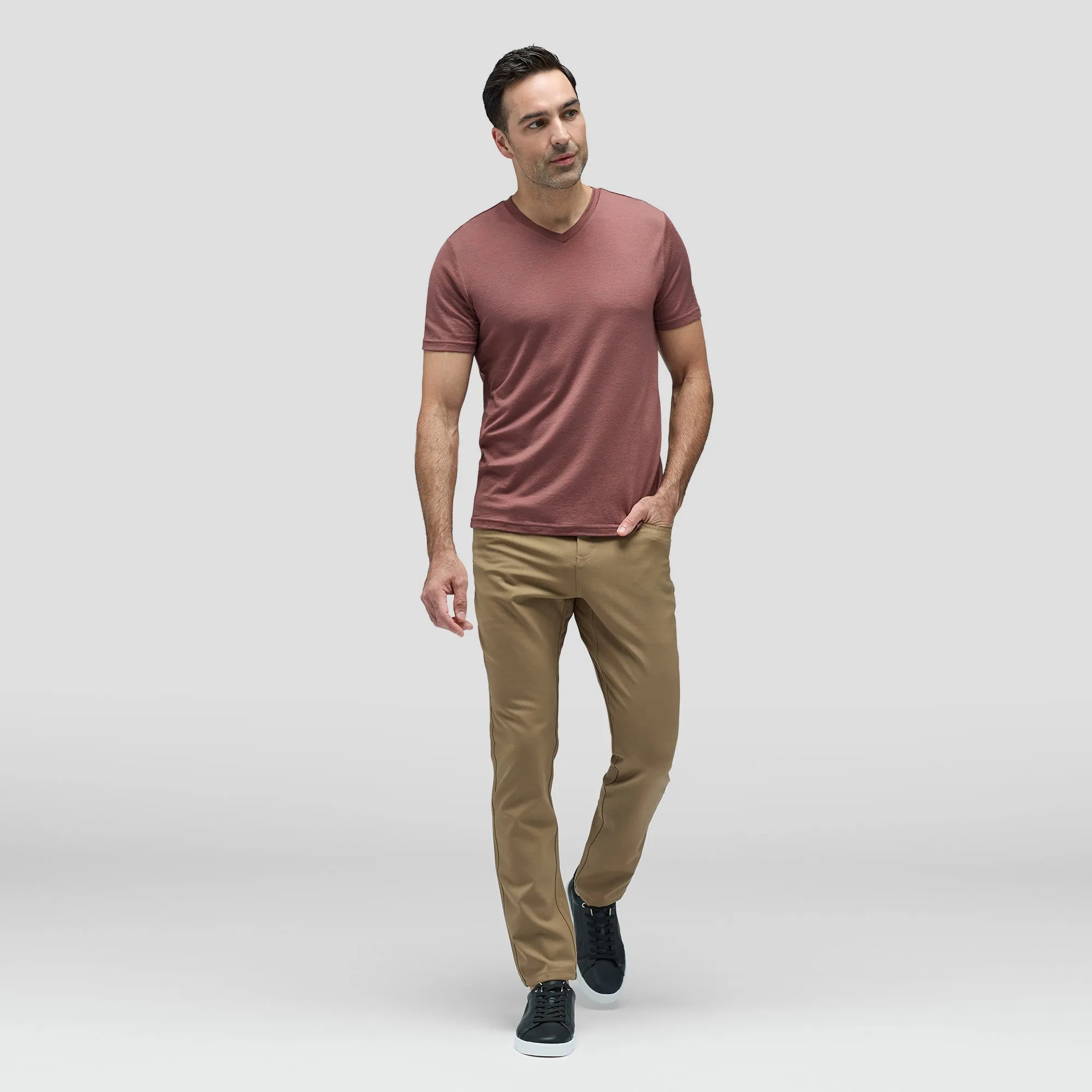 Men's Merino V-Neck T-Shirt