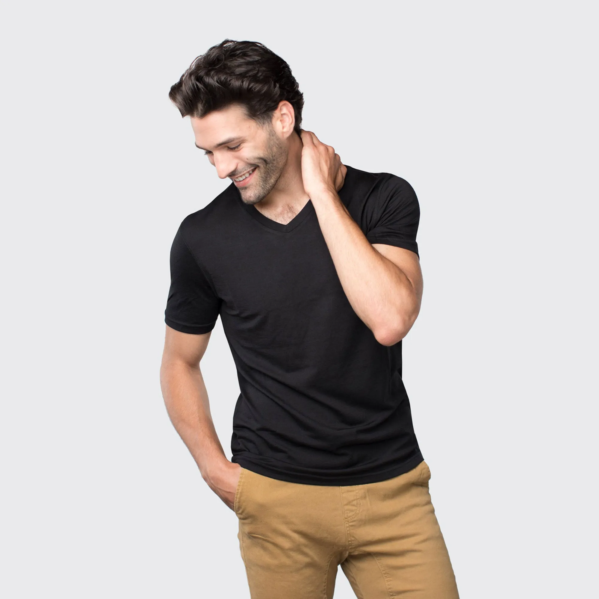 Men's Merino V-Neck T-Shirt