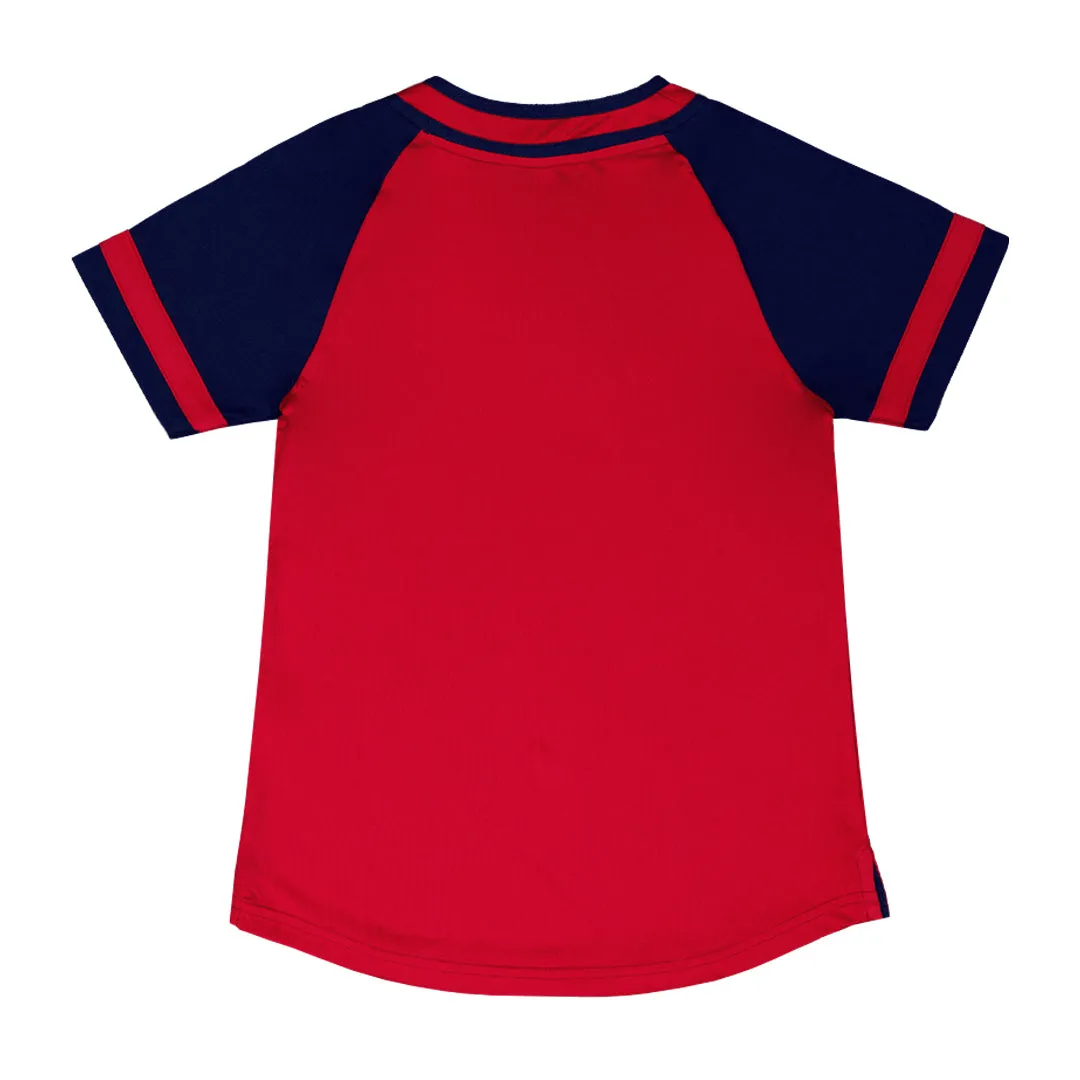 MLB - Girls' (Junior) Washington Nationals Fashion Jersey (K376X4 28)