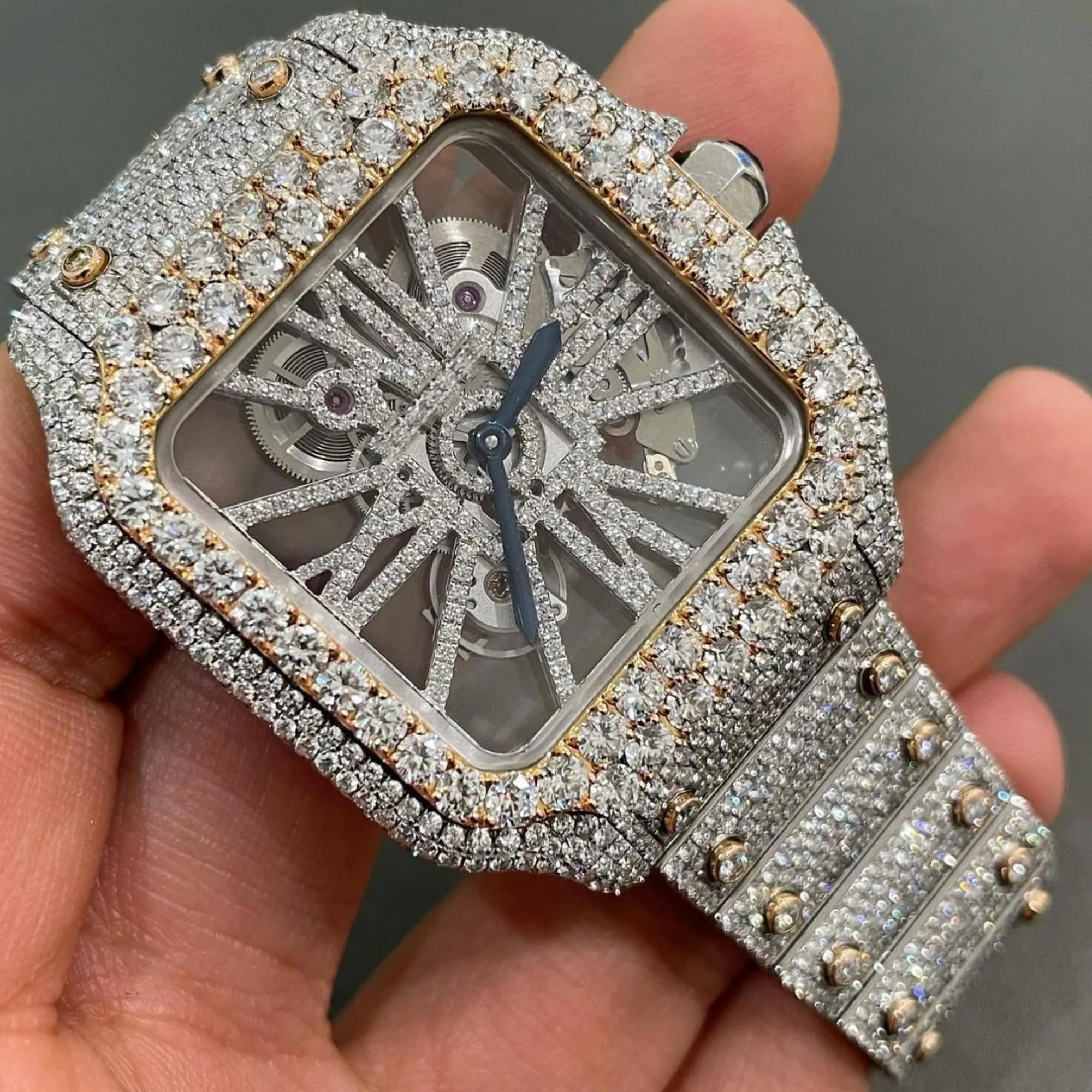 Moissanite watch | diamond watch(W-18)