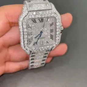 Moissanite watch | diamond watch(W-25)