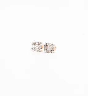 Multi Baguette Studs