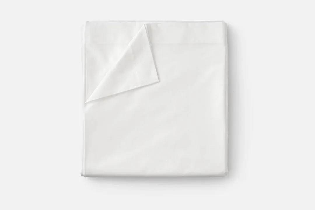 NEW! Classic Organic Cotton Single Flat Sheet by American Blossom Linens Made in USA