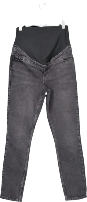 New Look Grey Denim Straight Leg Jean UK 8