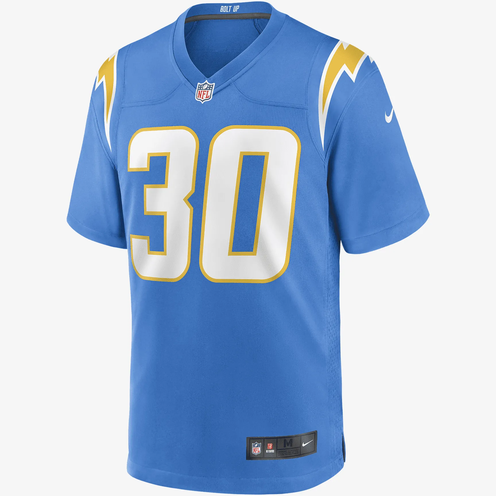 NFL Los Angeles Chargers (Austin Ekeler) Men's Game Football Jersey - Italy Blue