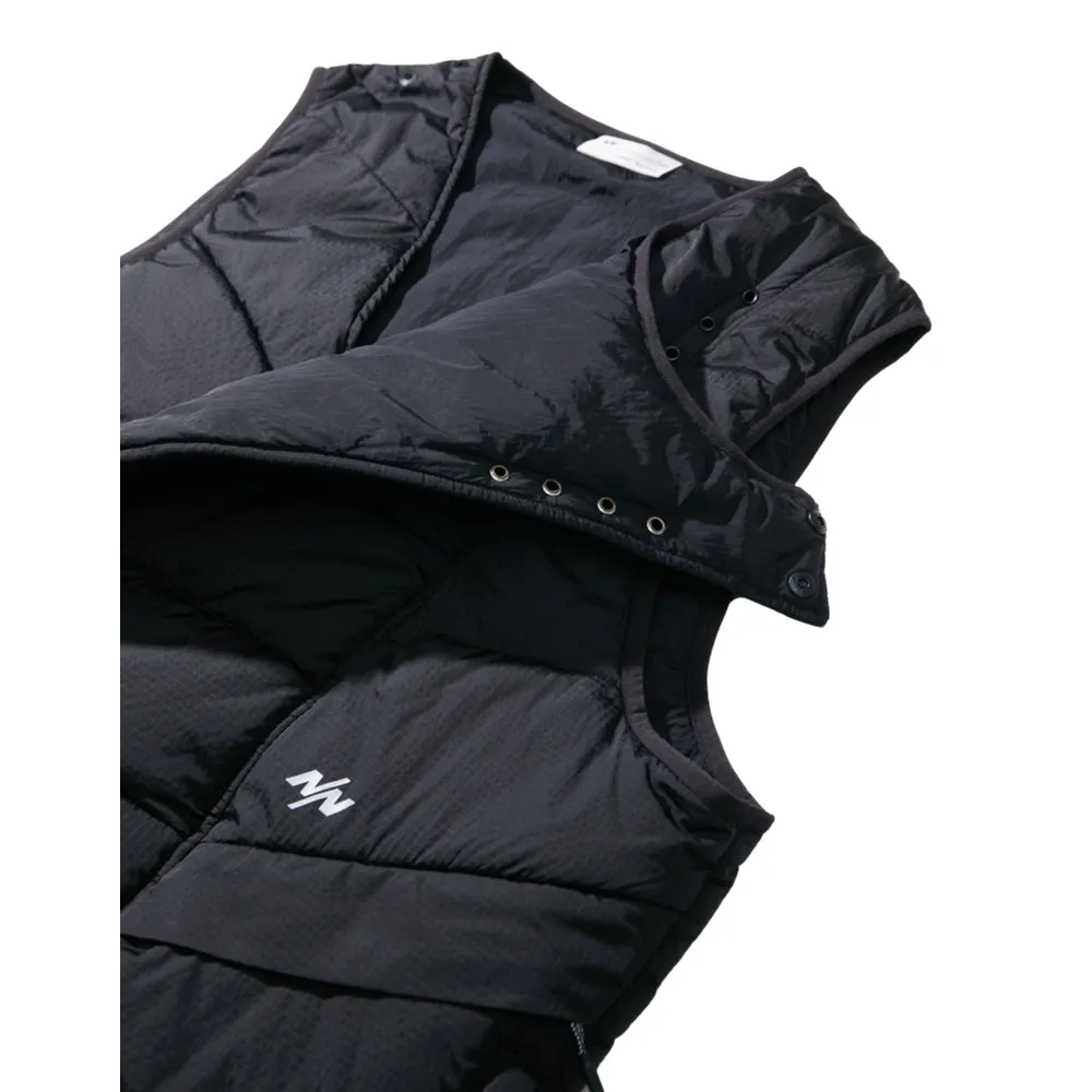 NINE POINT NINE ELYRA FIELD PUFF VEST-NAVY