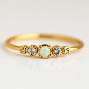 Opal Stacking Ring