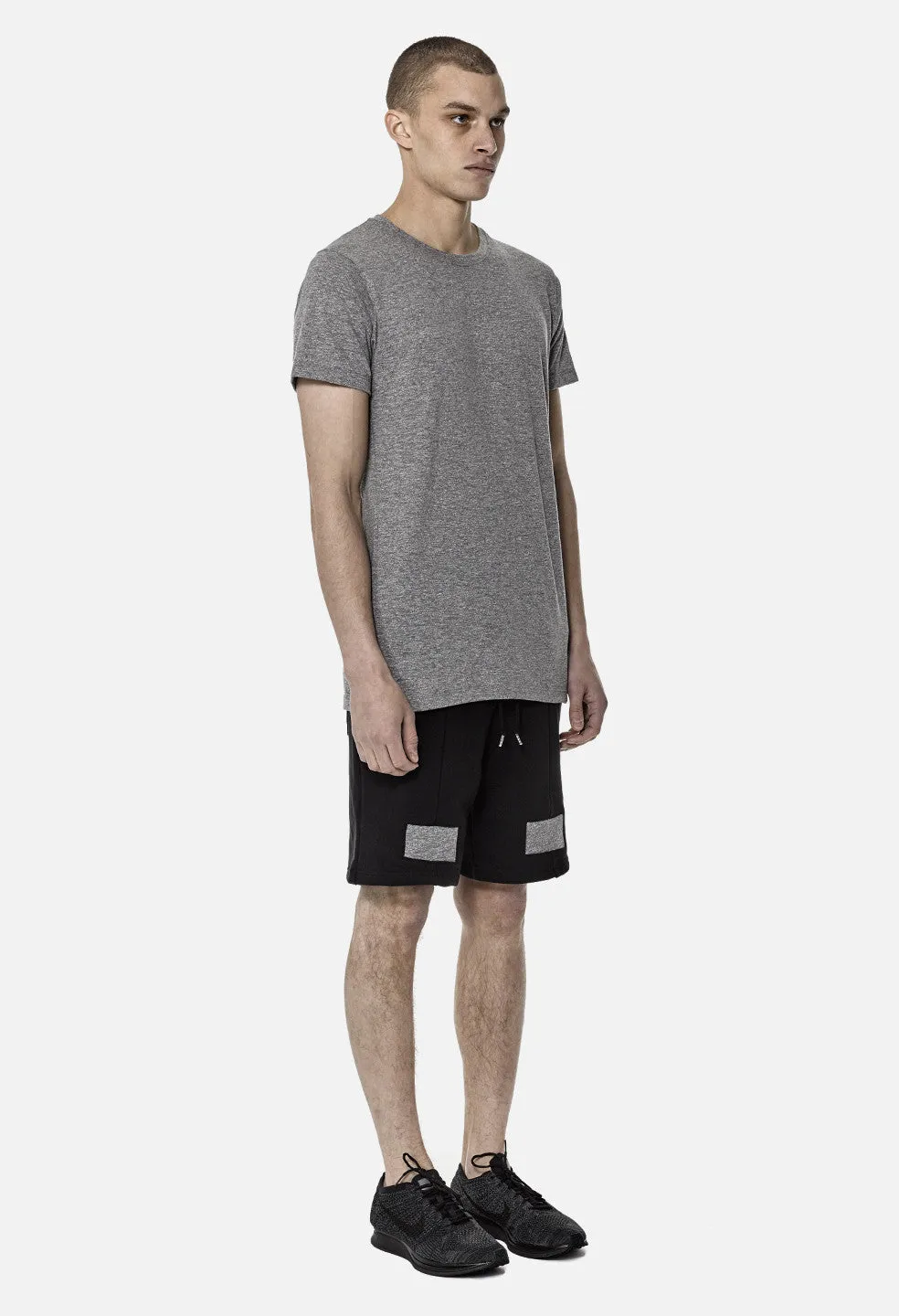 Paneled Shorts / Black