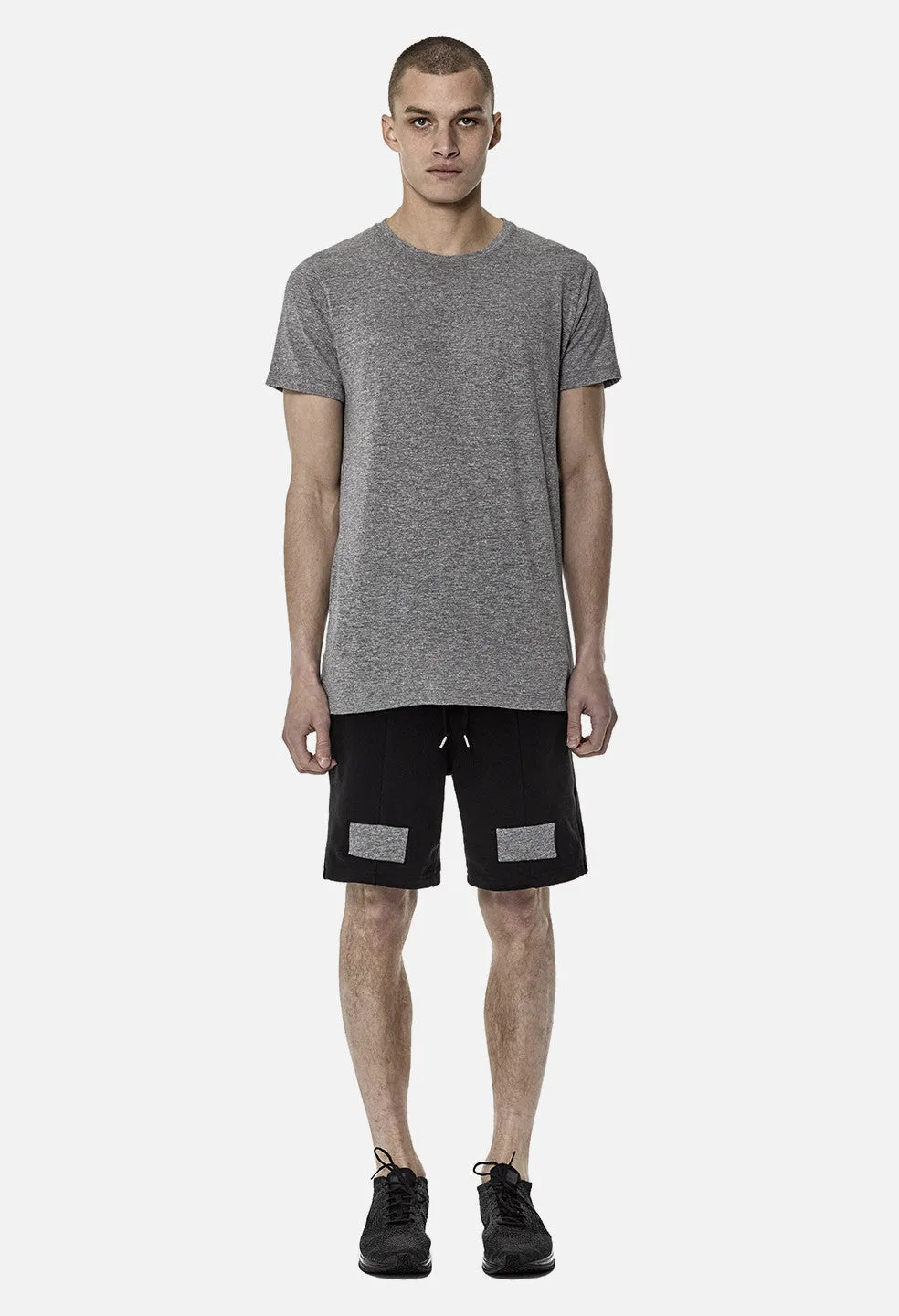 Paneled Shorts / Black