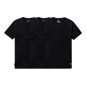 Paper Planes Essential 3 Pack Tee - Black