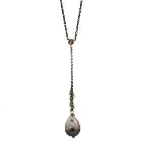 Pearl & Sapphire Necklace