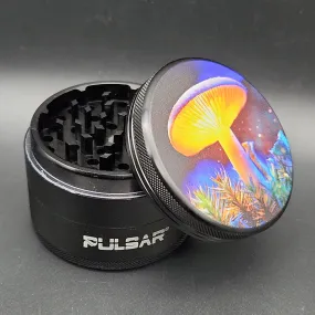 Pulsar Artist Series Grinder | Mystical Mushroom | 4pc | 2.5