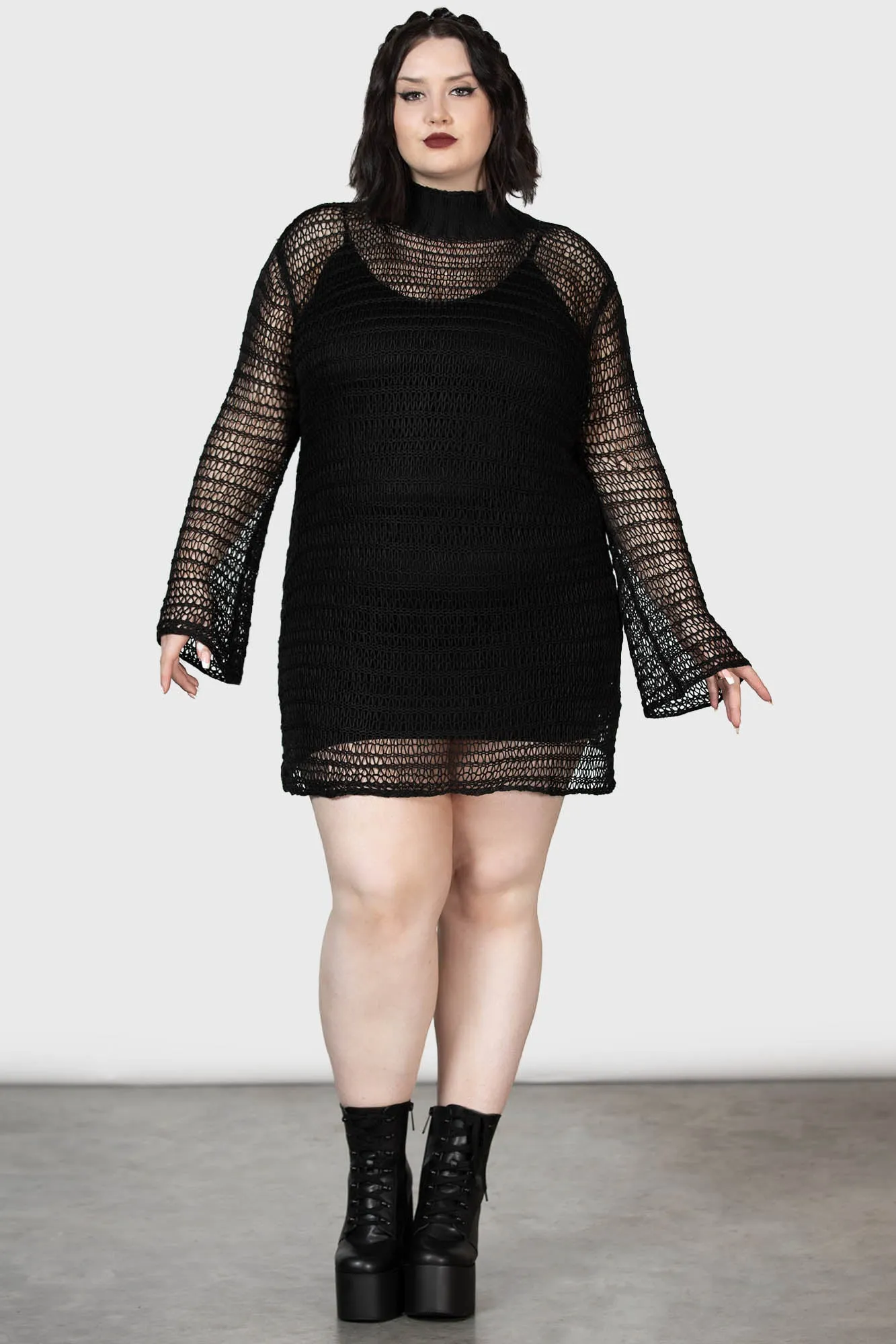 Rebecca's Rage Knit Dress [PLUS]