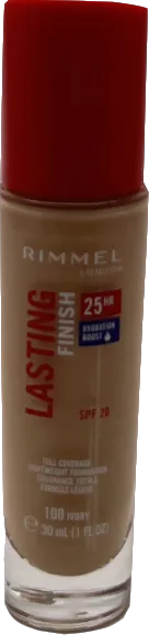 Rimmel Lasting Finish 25h Hydration Boost 100 Ivory 30ml