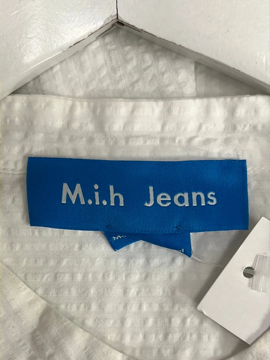 Size L - M.i.h. Jeans White Colt Top