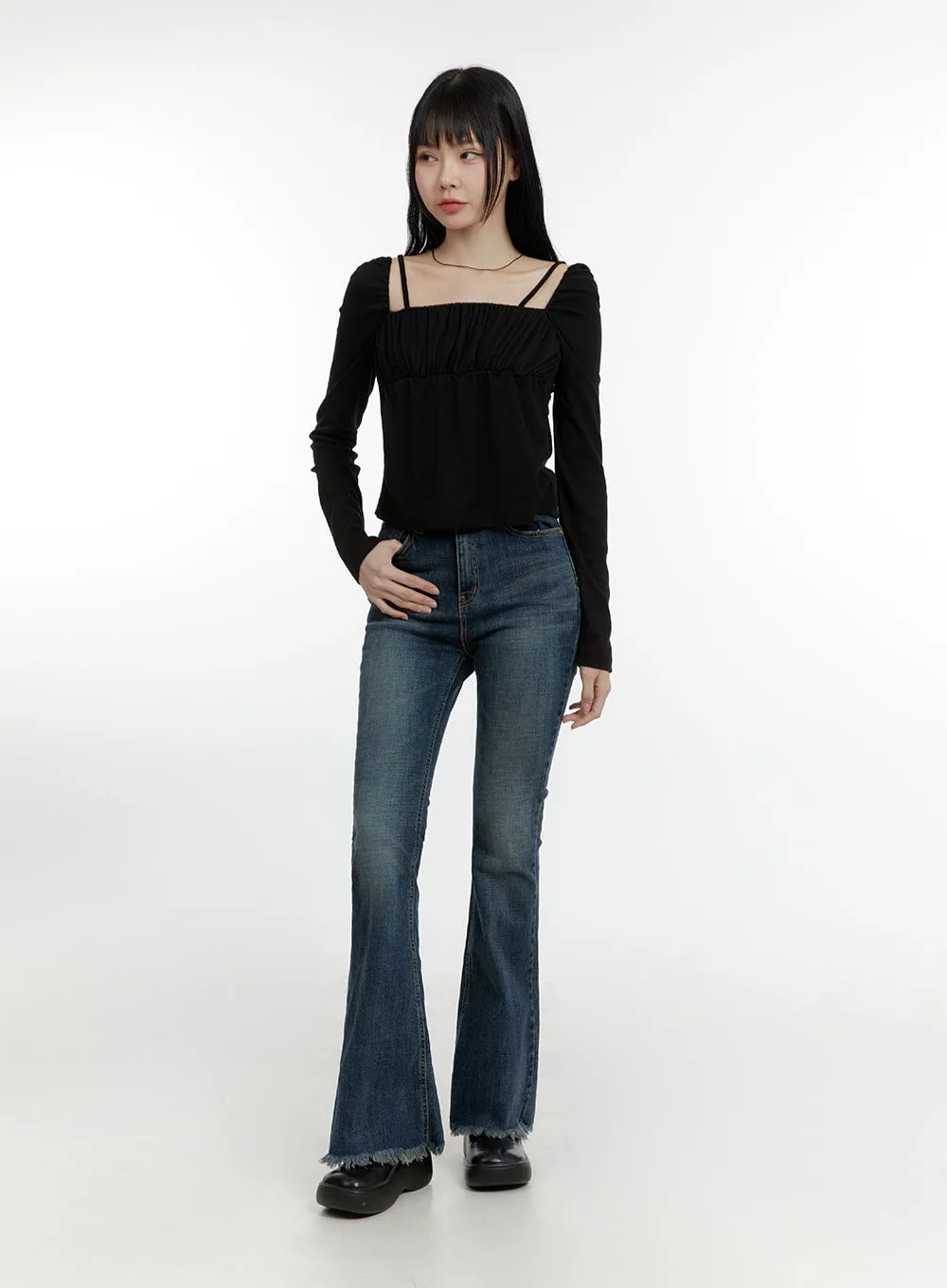 Slim Bootcut Jeans CM429