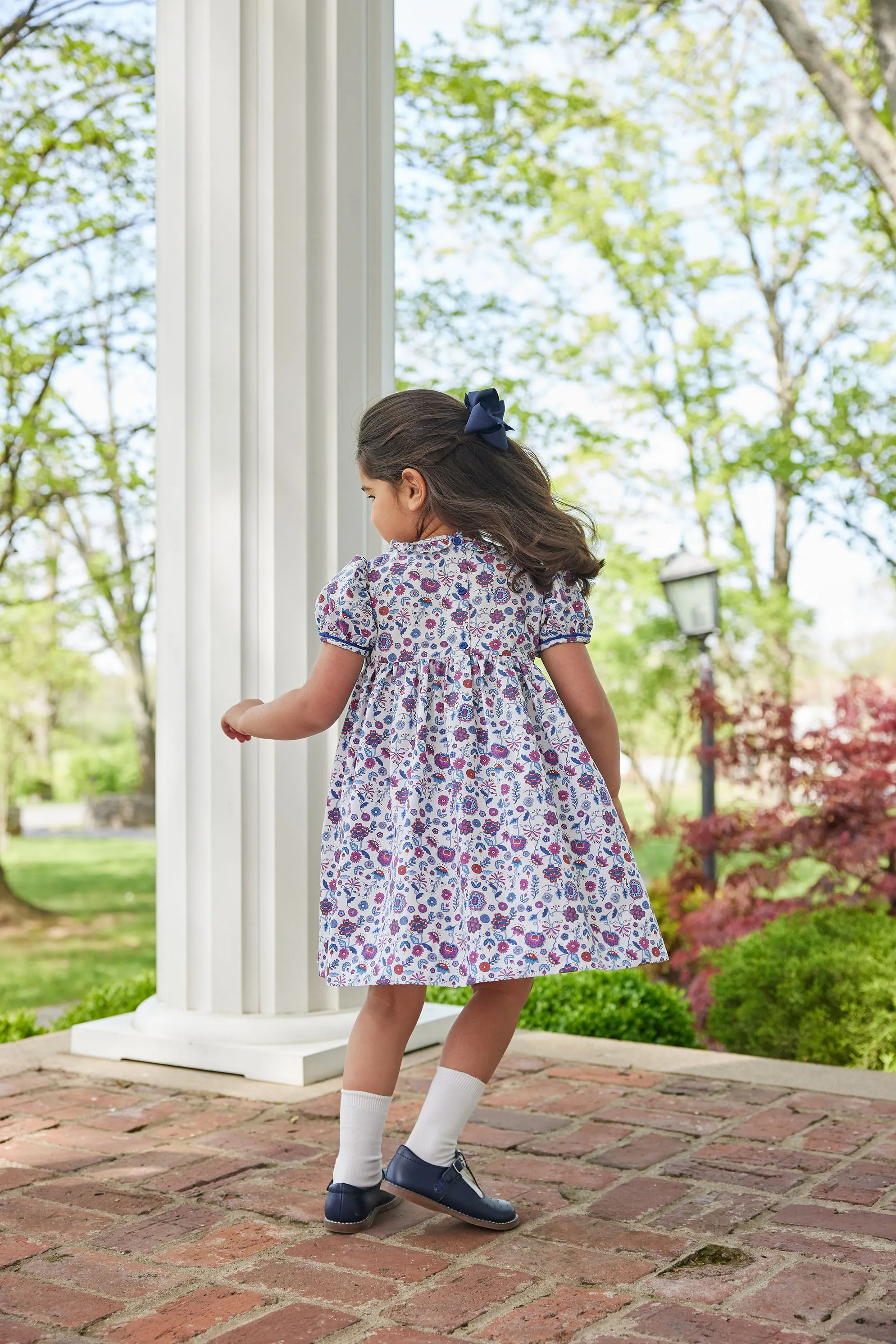 Smocked Bridget Dress - Braemar Floral