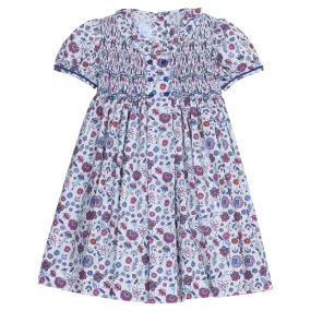 Smocked Bridget Dress - Braemar Floral