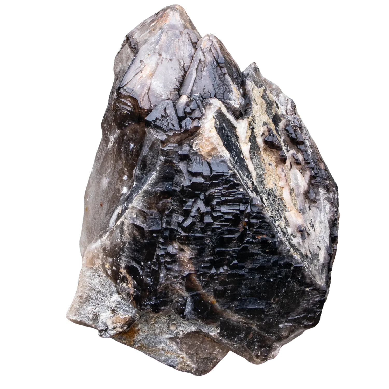 Smoky Elestial Quartz Crystal  220 lbs