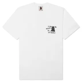 Space Bass S/S Tee - White