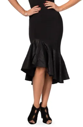 Tango Skirt With Taffeta Ruffles