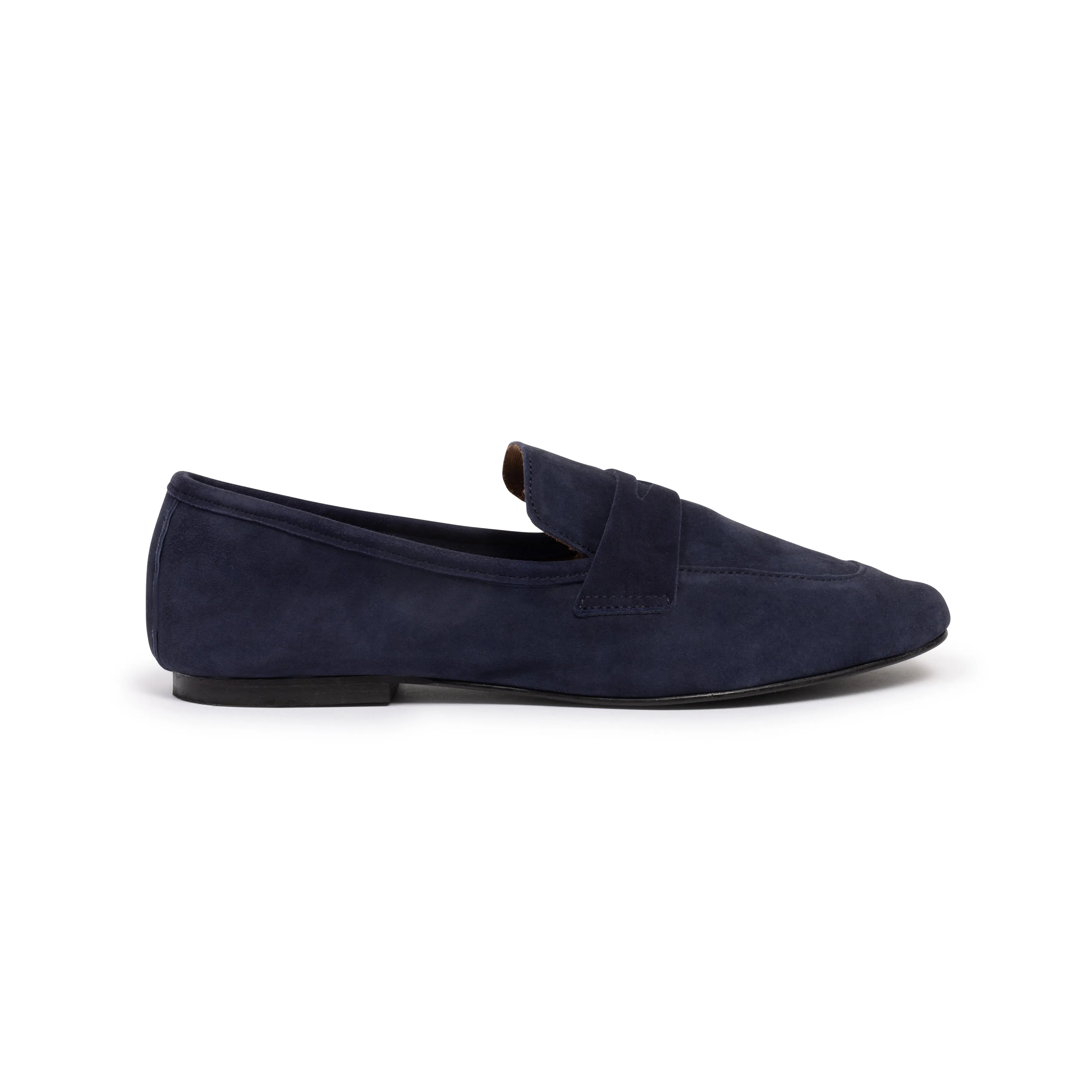 The Sunday Papers Loafer | Navy Suede