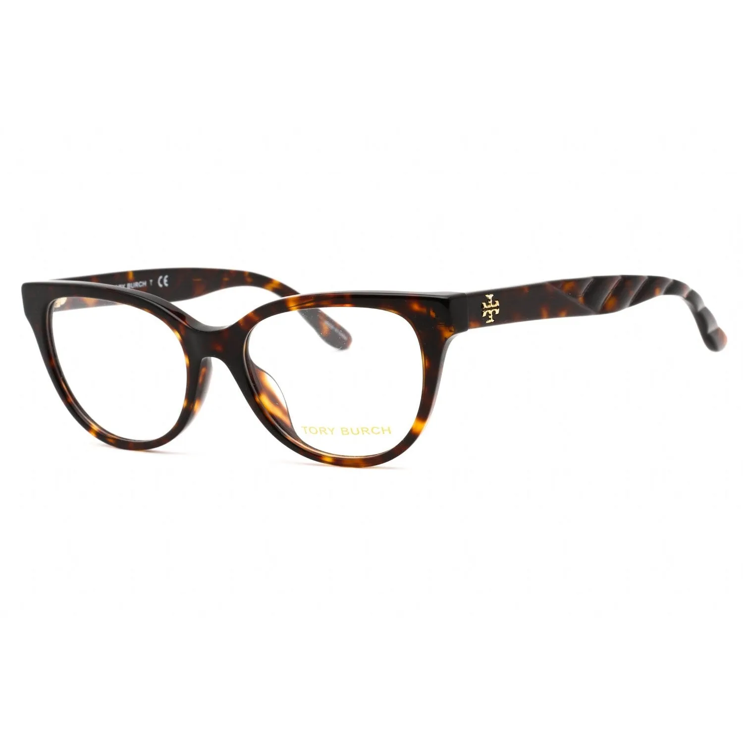 Tory Burch 0TY2128U Eyeglasses Dark Havana /Clear demo lens