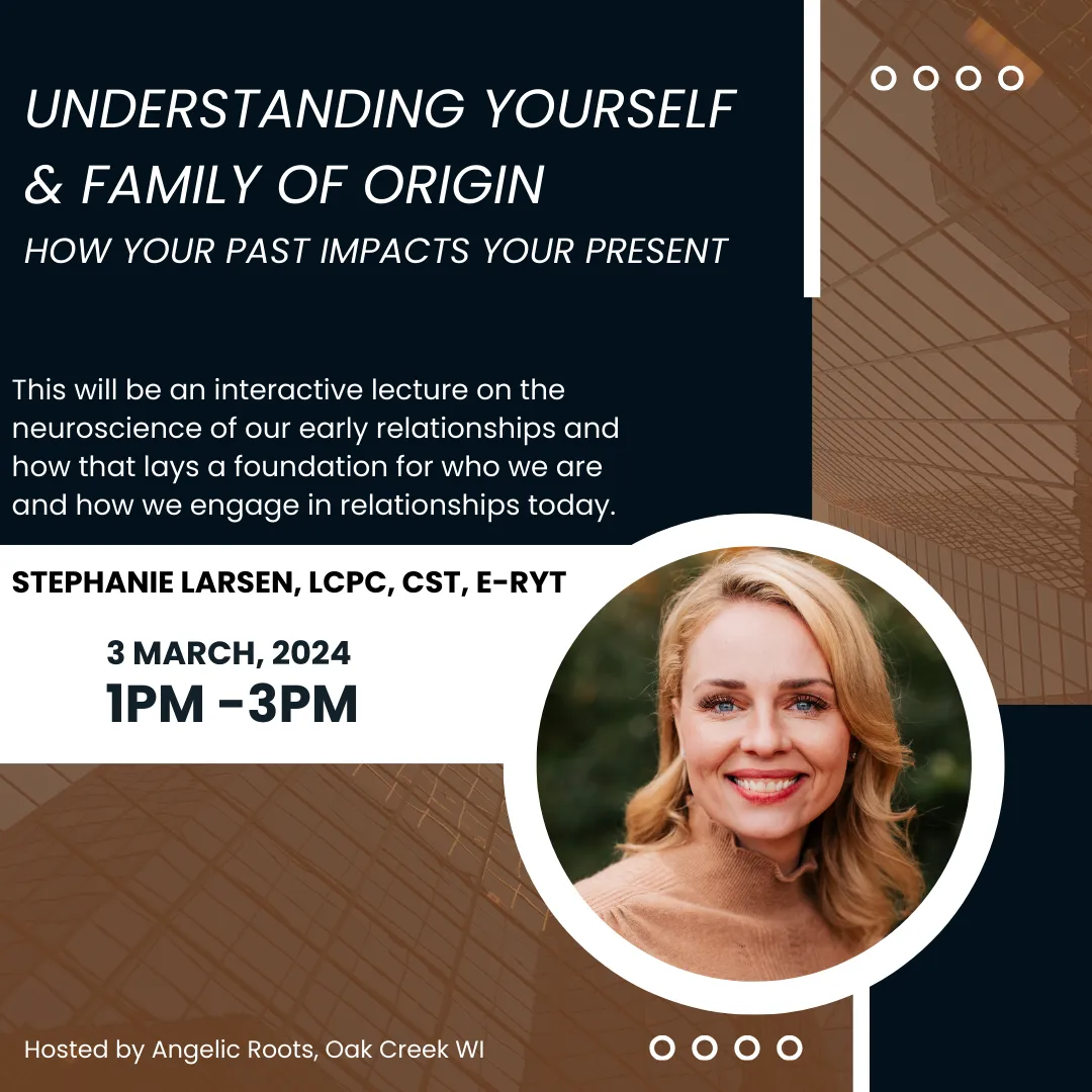 Understanding Yourself & Family Origin: How Your Past Impacts Your Present - Sunday, March 3 1pm-3pm