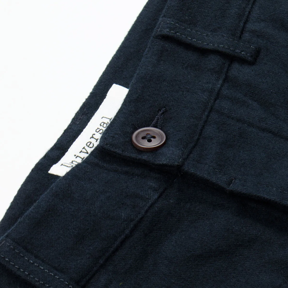 Universal Works - Military Chino Nebraska Cotton - Black